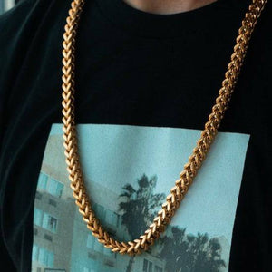 20mm Franco Solid Gold Chain - Water ATL