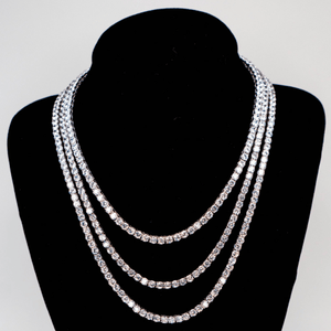 4mm Moissanite Tennis Chain - Water ATL