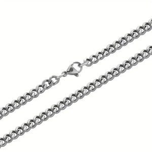 3mm Miami Cuban Link Necklace - Water ATL