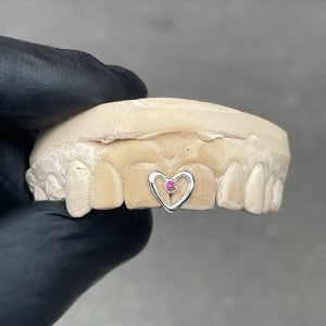 Heart Tooth Separator Grillz - Water ATL