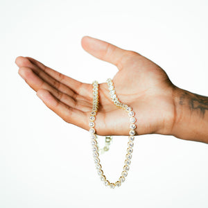 Clarity Round Tennis Chain