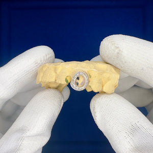 Open Face Diamond Tooth Cap Grillz - Water ATL