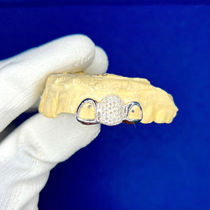 Diamond Halo Open Face Grillz - Water ATL