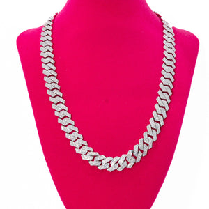 Diamond Prong Miami Cuban Link (20mm)