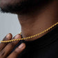 4mm Gold Rope Chain - Patrice Diamonds