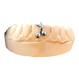 Solid Two Bells Teeth Separator Grillz - Water ATL